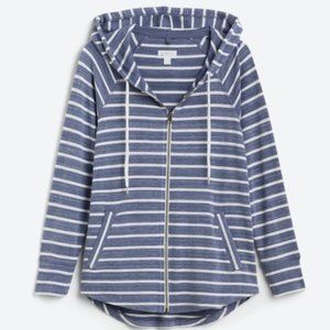 MARKET & SPRUCE Mavian Hi Lo Zip Up Hoodie